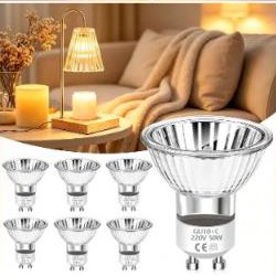 6 PCS GU10 Dimmable Halogen Light Bulbs