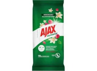 Ajax Antibacterial Surface Cleaning Wipes, 110 Pack