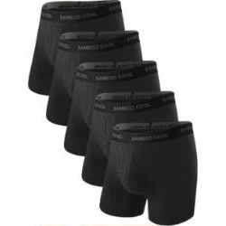 BAMBOO COOL Men's Underwear Boxer Briefs, 7 Pack