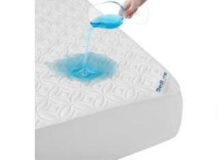 BEDLORE Waterproof Mattress Protector Queen, White