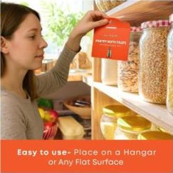 BUFFALLOW Pantry Moth Traps, Pack of 8