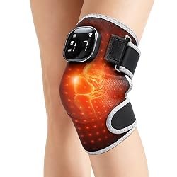 Cakani Red Light Knee Massager with Vibration, 5 Modes, Rechargeable