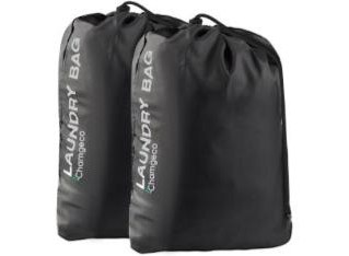 Chamgeco 2-Pack Large Washable Travel Laundry Bags, 60x45cm