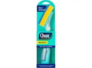 Chux Dishwand Handle, Soap Dispensing with Angled Scrubber