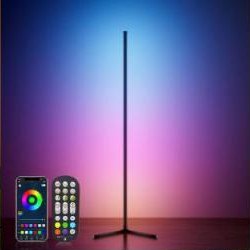 Corner Floor Lamp, LED with App Control
