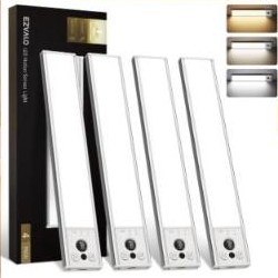 EZVALO Motion Sensor Light Indoor, 2400mAh