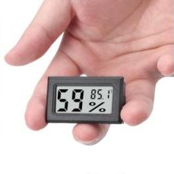 Goabroa 4-Pack Mini Hygrometer Thermometer