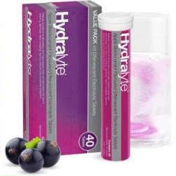 Hydralyte Apple Blackcurrant Effervescent Tablets