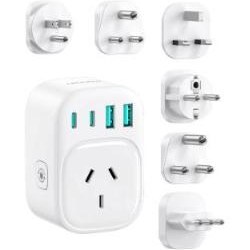 LENCENT Universal Travel Adapter, International Plug