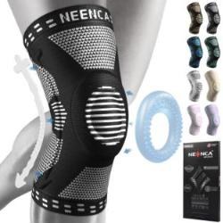 NEENCA Professional Knee Brace, Compression Support with Patella Gel Pad