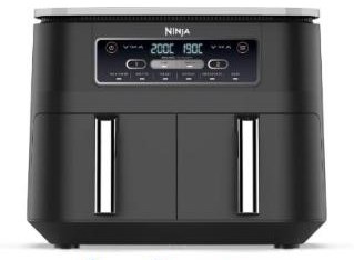 Ninja Foodi Dual Zone Air Fryer, 2 Basket, 7.6L XL