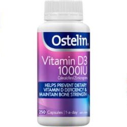 Ostelin Vitamin D3 1000IU, Bone Strength Support