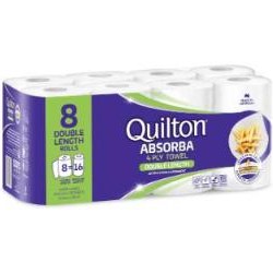 Quilton 4-Ply Absorba Double Length Paper Towel
