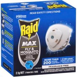 Raid Max Fly & Mosquito Plug In Starter Pack