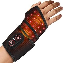 Sika deer Cordless Heated Wrist Wrap with Massage, Rechargeable