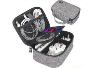 sisma Electronics Organiser, Small Travel Tech Carrying Case