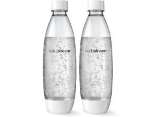 SodaStream Fuse White 1L Bottle Twin Pack
