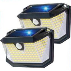 Solar Security Lights Outdoor, Motion Sensor