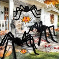 Starweeks Halloween Giant Spider Decorations