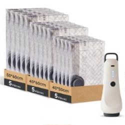 Vacuum Bags for Clothes with Wireless Vacuum Pump