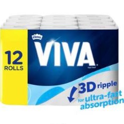 VIVA Paper Towels, 12 Count