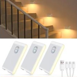 WILLED Motion Sensor Night Light, Rechargeable