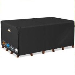 Zettum Patio Furniture Cover, Rectangle