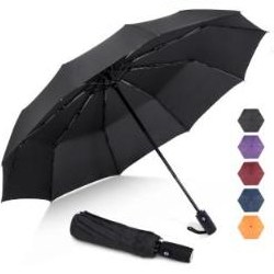 ZOMAKE Automatic Folding Umbrella, Compact Travel